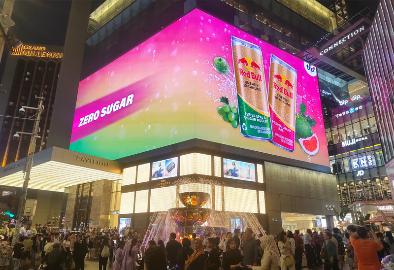 1250㎡裸眼3D煥新馬來西亞商圈，雷曼康碩展打造商業(yè)新地標