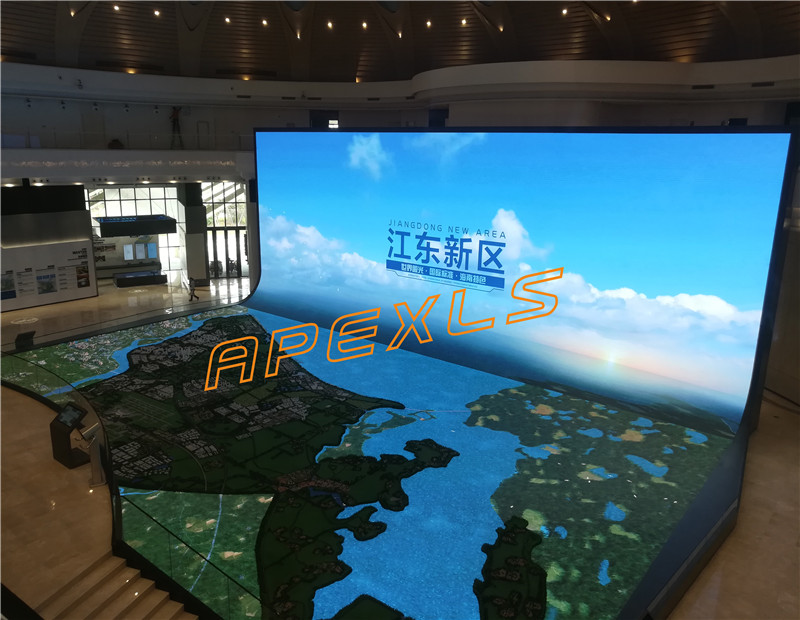 ?？赑2.5MM創意戶內LED地磚屏