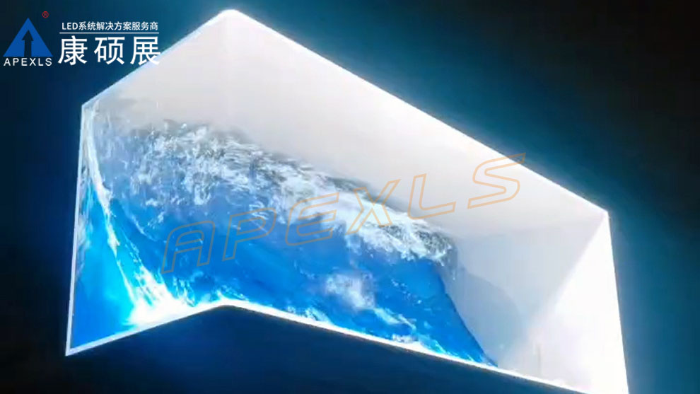 內(nèi)蒙古赤峰市樂尚金街裸眼3D大屏幕